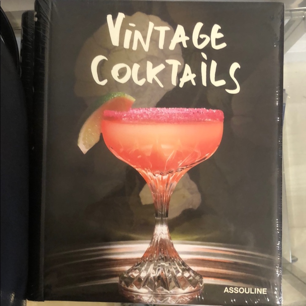Vintage cocktails Assouline book
